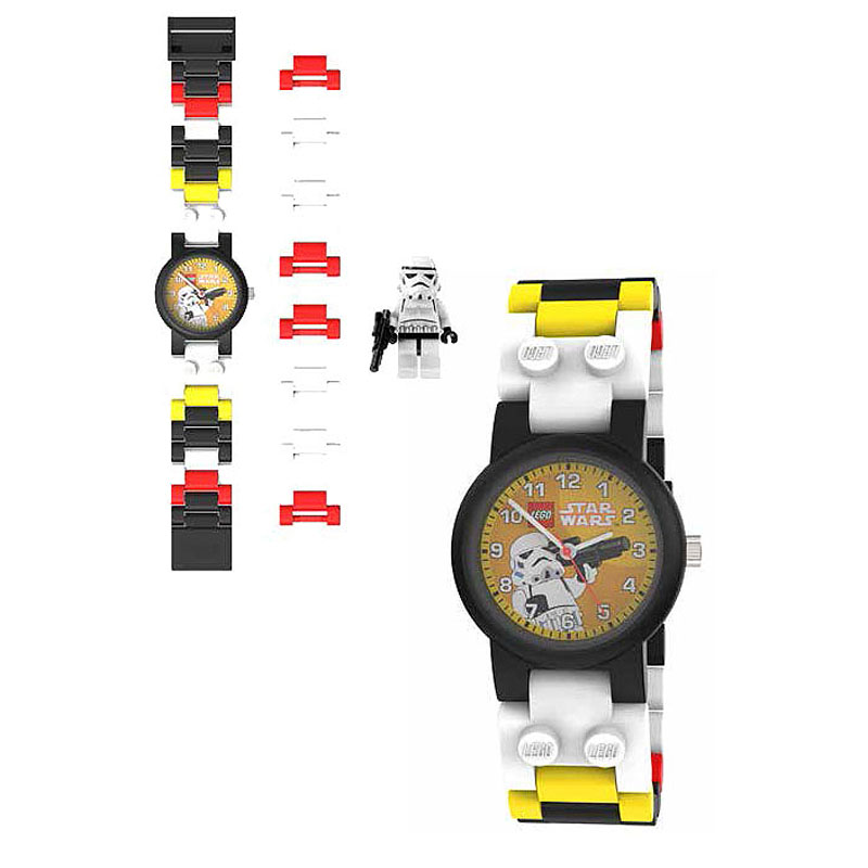 Lego Star Wars hodinky s figurkou Stormtrooper The Clone Wars