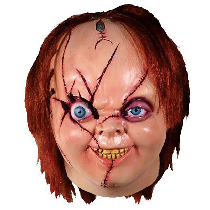 Chuckyho Nevěsta Latexová maska Chucky Version 2