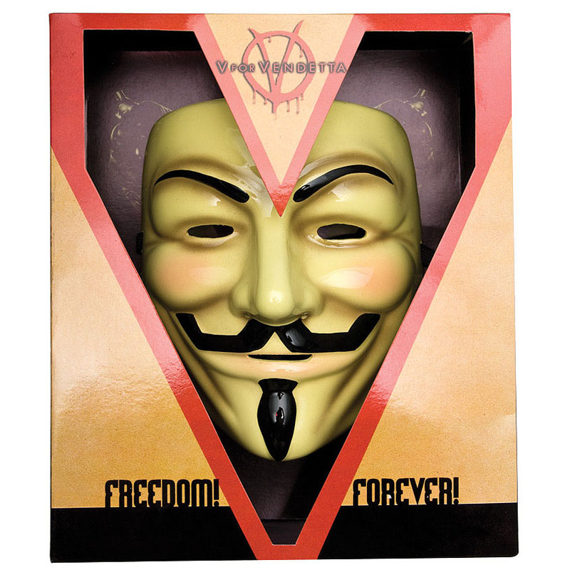 V for Vendetta originální maska Guy Fawkes Mask