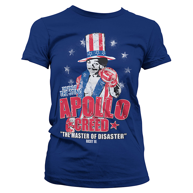 Rocky dámské tričko Apollo Creed