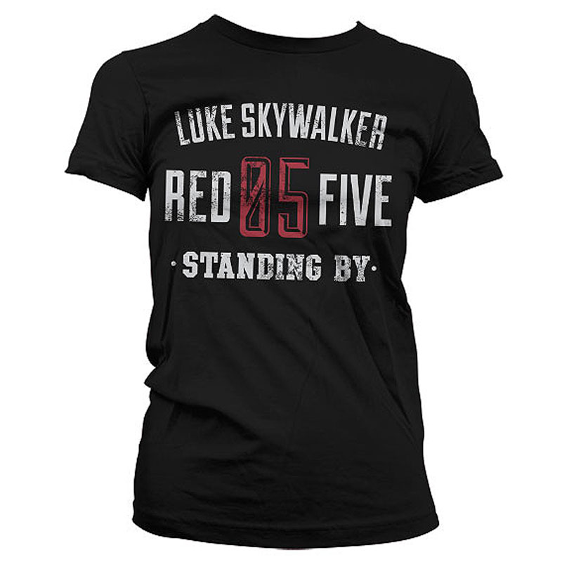 Star Wars dámské tričko Luke Skywalker Red 5 Standing By