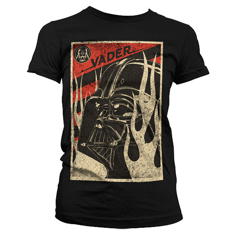 Star Wars dámské tričko Vader Flames