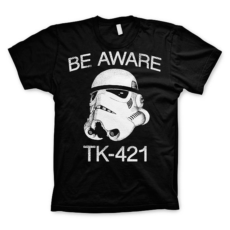 Star Wars pánské tričko Be Aware TK-421