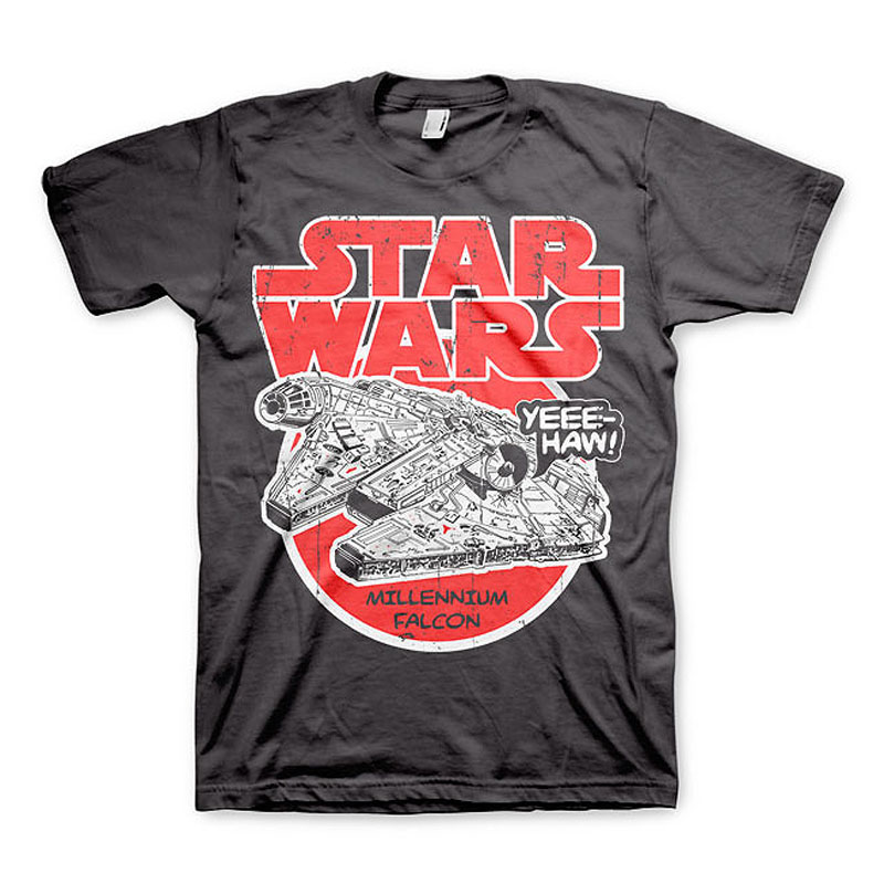 Star Wars pánské tričko Millennium Falcon