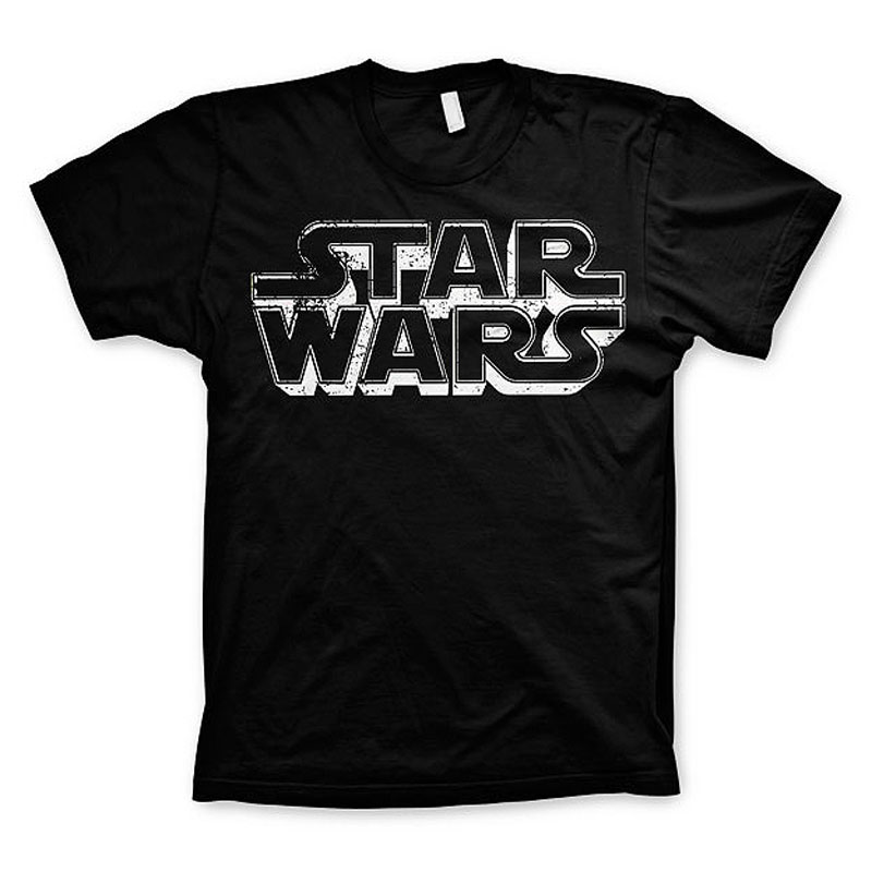 Star Wars pánské tričko Distressed Logo