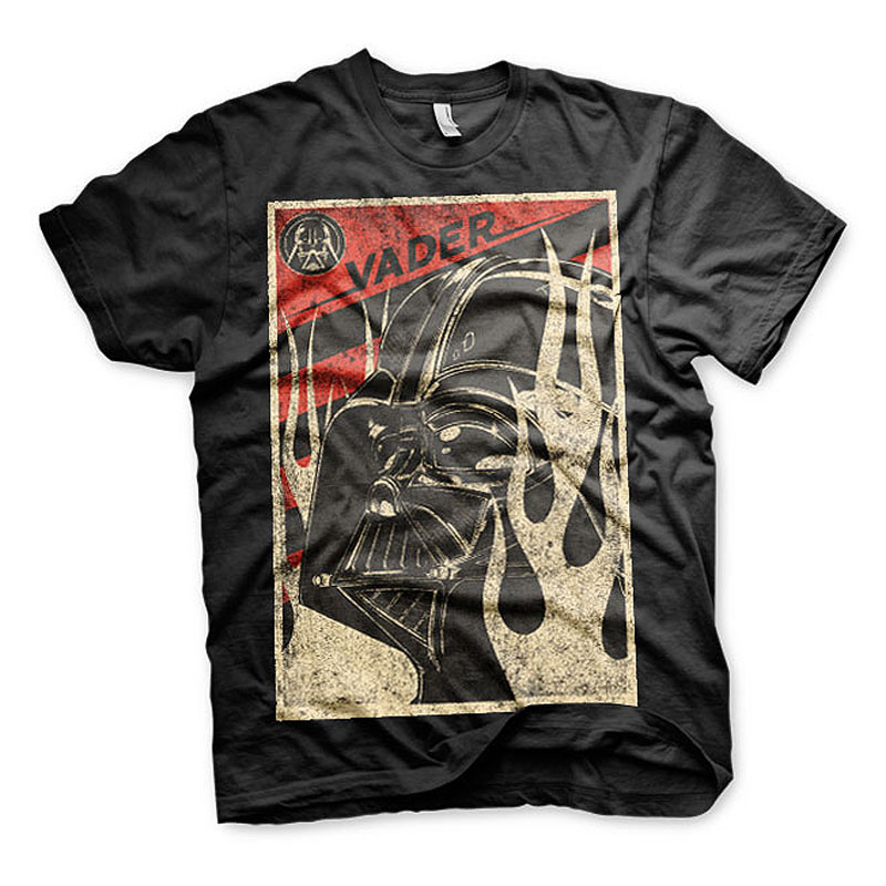 Star Wars pánské tričko Vader Flames