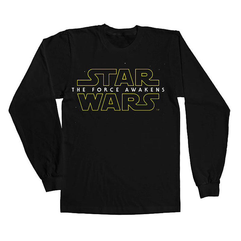 Tričko s dlouhým rukávem Star Wars The Force Awakens Logo