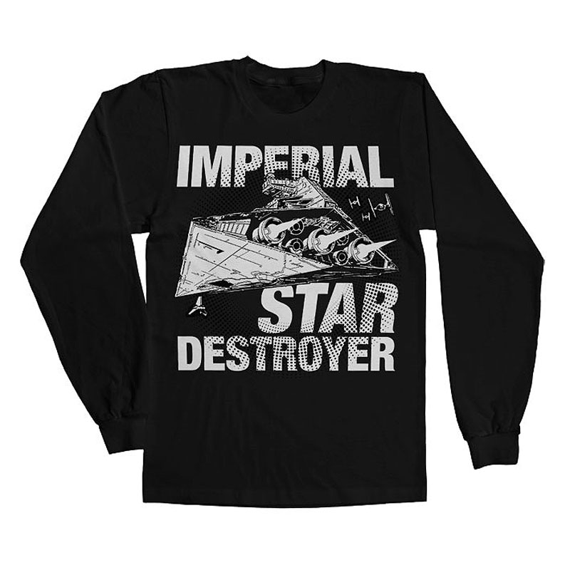 Star Wars tričko s dlouhým rukávem Imperial Star Destroyer