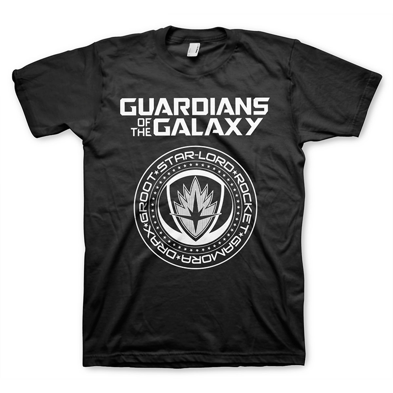 Strážci Galaxie pánské tričko SHIELD černé