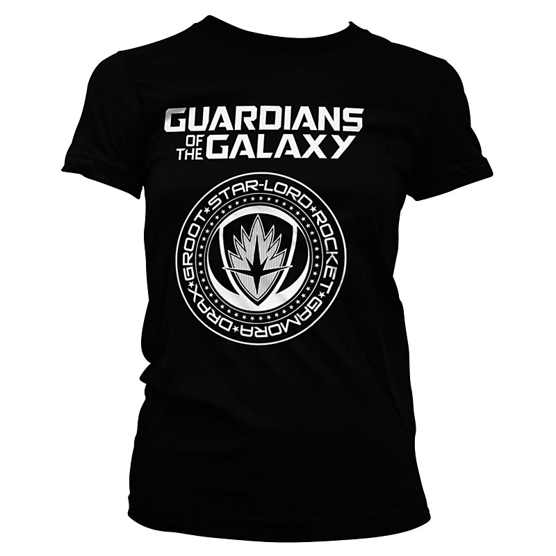 Strážci Galaxie dámské tričko Galaxy Shield černé