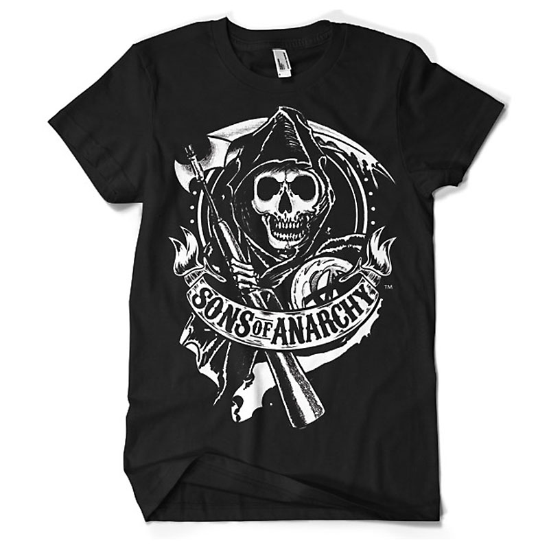 Zákon Gangu pánské tričko SOA Scroll Reaper