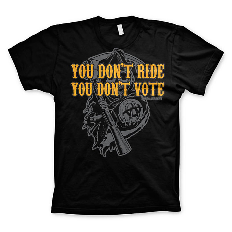 Pánské tričko Zákon Gangu Don´t Ride Don´t Vote