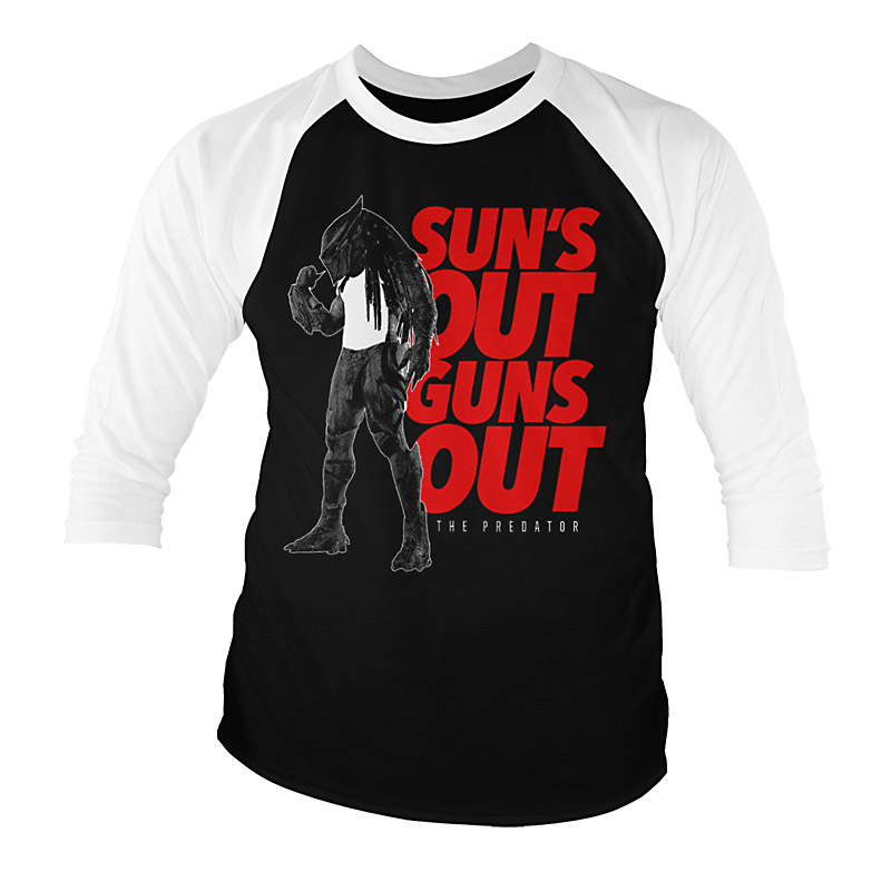 Predator tričko s dlouhým rukávem Sun's Out - Guns Out