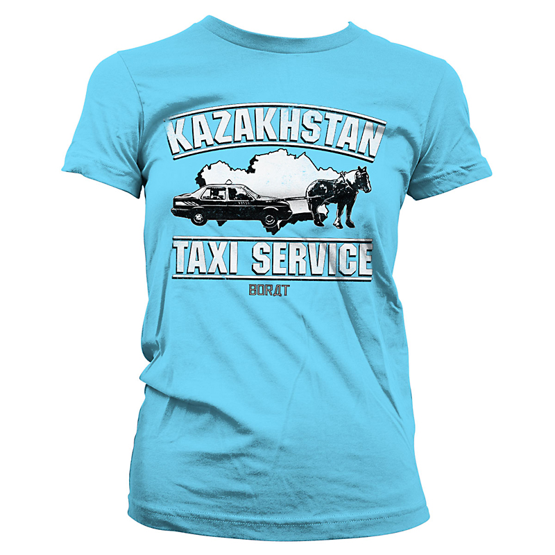 Borat dámské tričko Kazakhstan Taxi Service