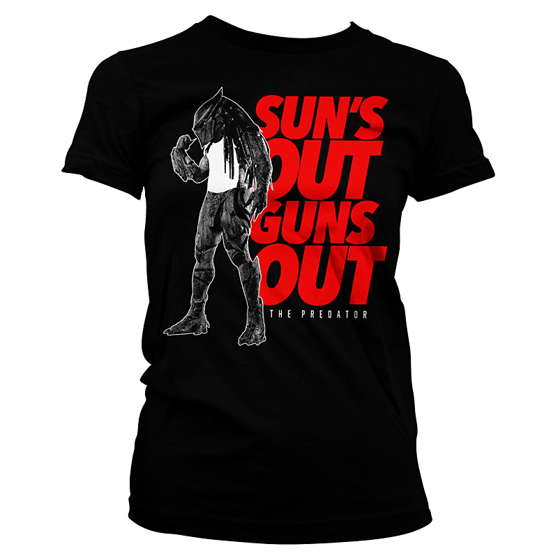 Predator dámské tričko Sun's Out Guns Out