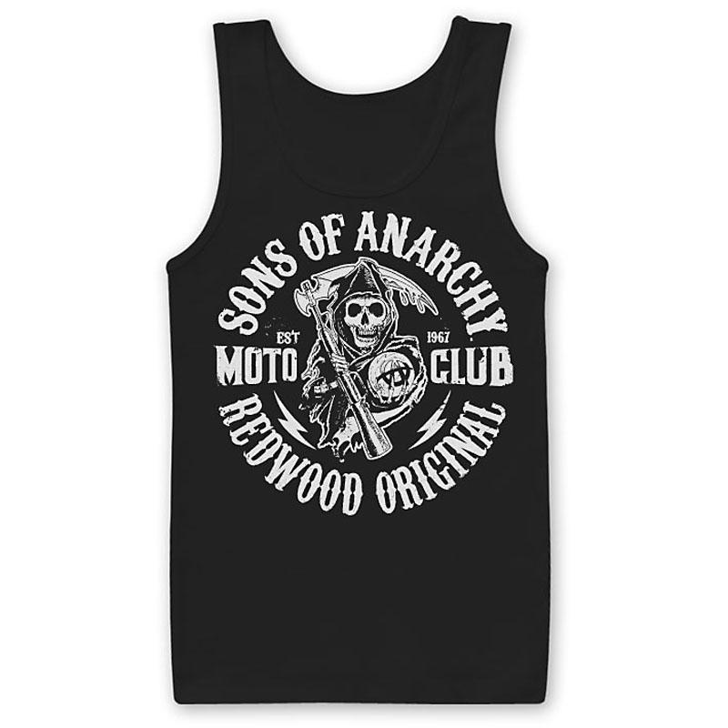 Černé tílko Zákon Gangu Moto Club