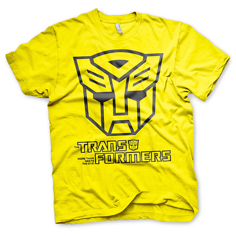 Transformers tričko Autobot Logo žluté
