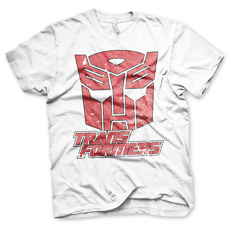 Transformers pánské tričko Retro Autobot Bílé