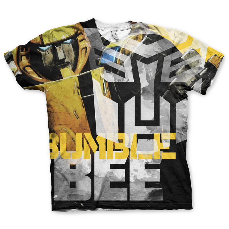Transformers pánské tričko Allover Bumble Bee
