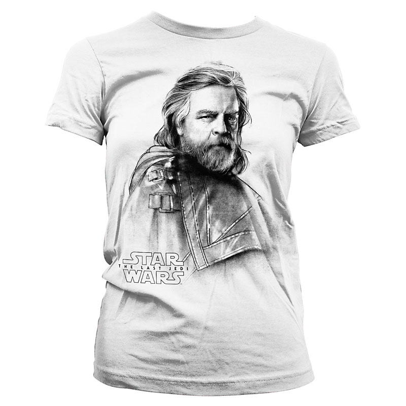 Dámské tričko Star Wars The Last Jedi Luke Skywalker