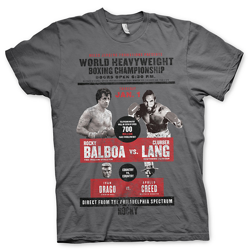 Rocky III tričko World Heavyweight