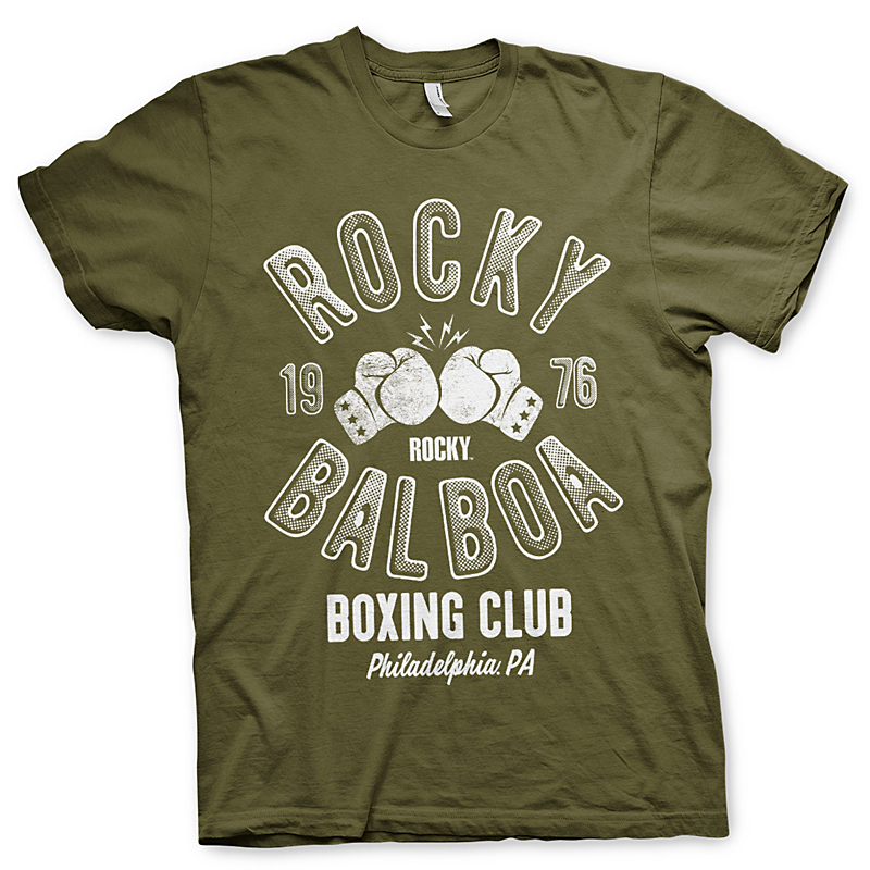 Rocky pánské tričko Rocky Balboa Boxing Club