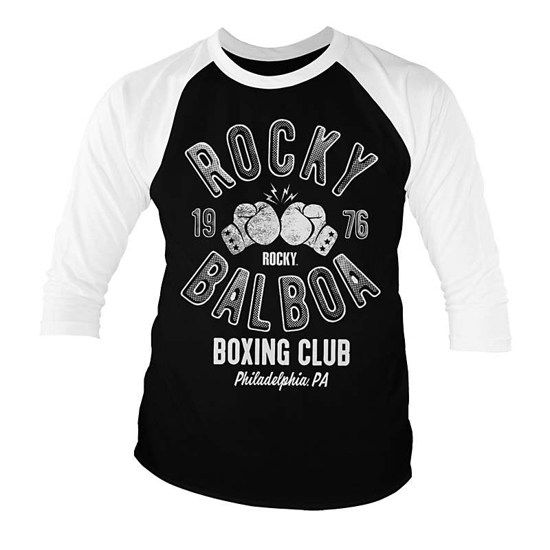 Rocky Balboa baseballové tričko Boxing Club