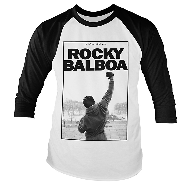 Rocky Balboa baseballové tričko It Ain't Over