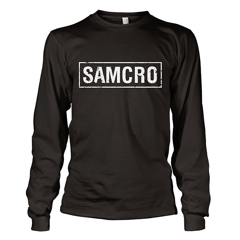 Zákon Gangu tričko s dlouhým rukávem SAMCRO Distressed