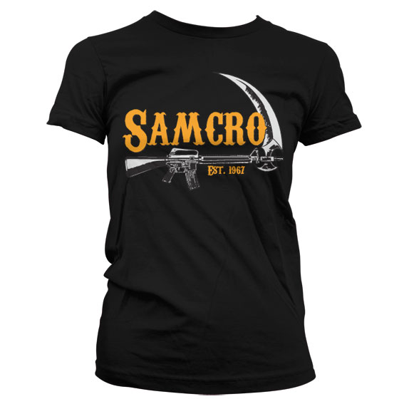 Dámské tričko Zákon Gangu SAMCRO Est. 1967