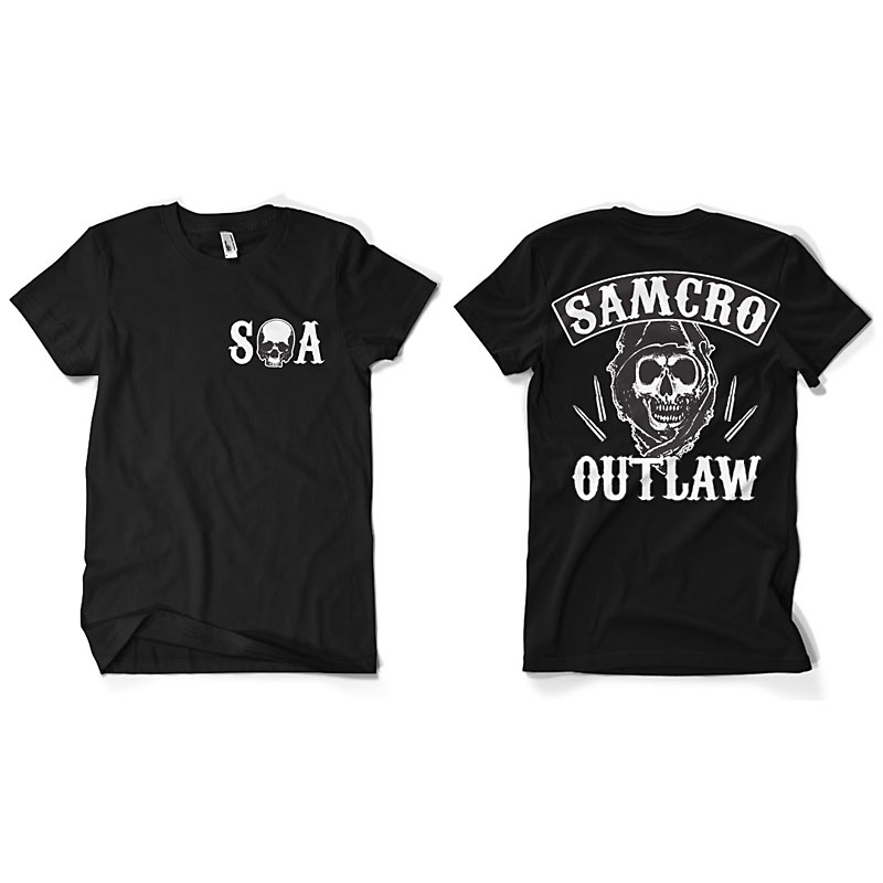 Zákon Gangu pánské tričko Outlaw