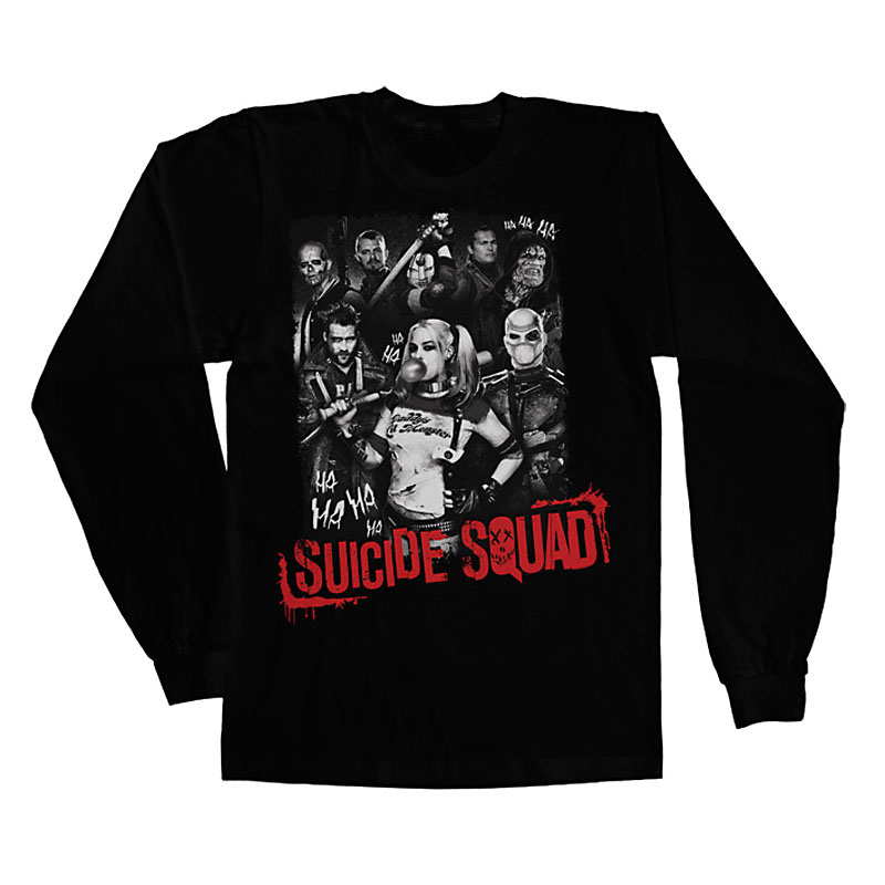 Suicide Squad triko s dlouhým rukávem Group