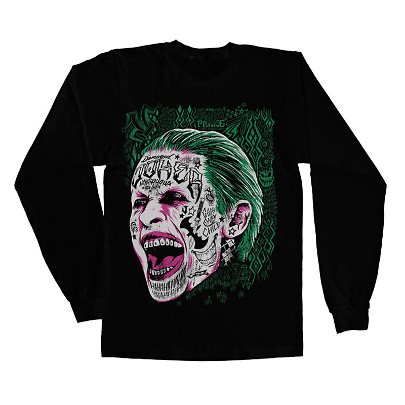 Suicide Squad Joker triko s dlouhým rukávem Sebevražedný oddíl
