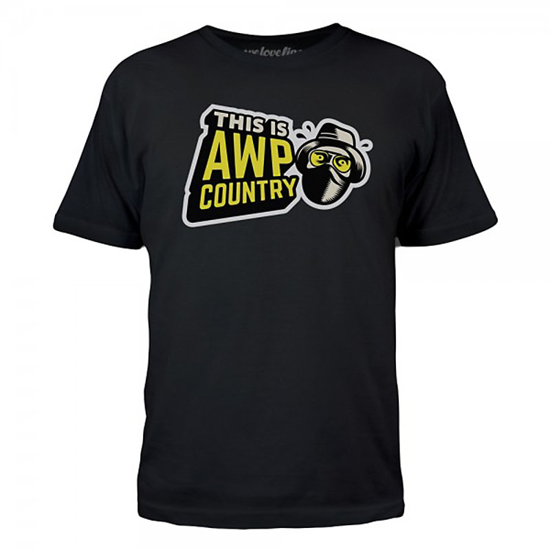 Counter Strike GO tričko AWP Country velikost M