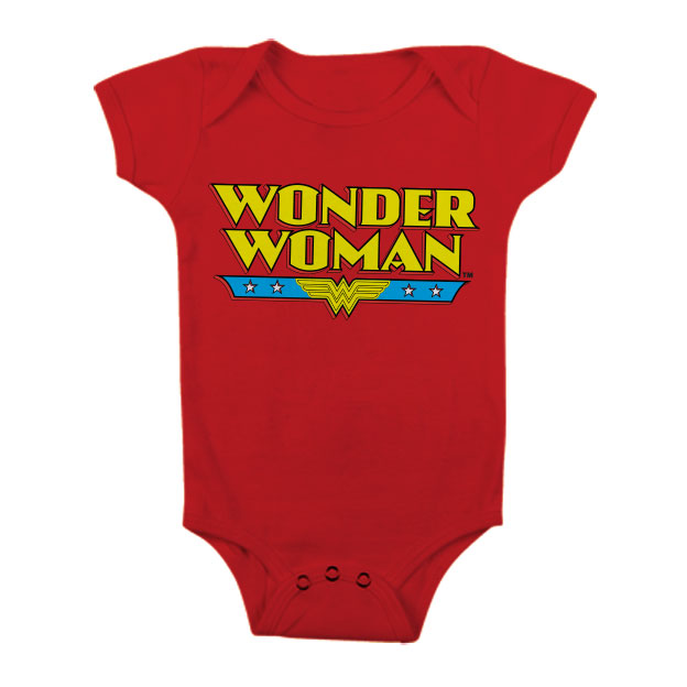 Kojenecké body Wonder Woman Logo