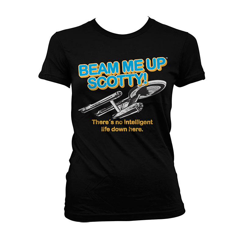 Star Trek dámské tričko Beam Me Up Scotty
