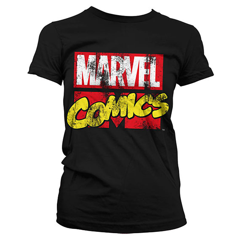 Dámské tričko Marvel Retro Logo