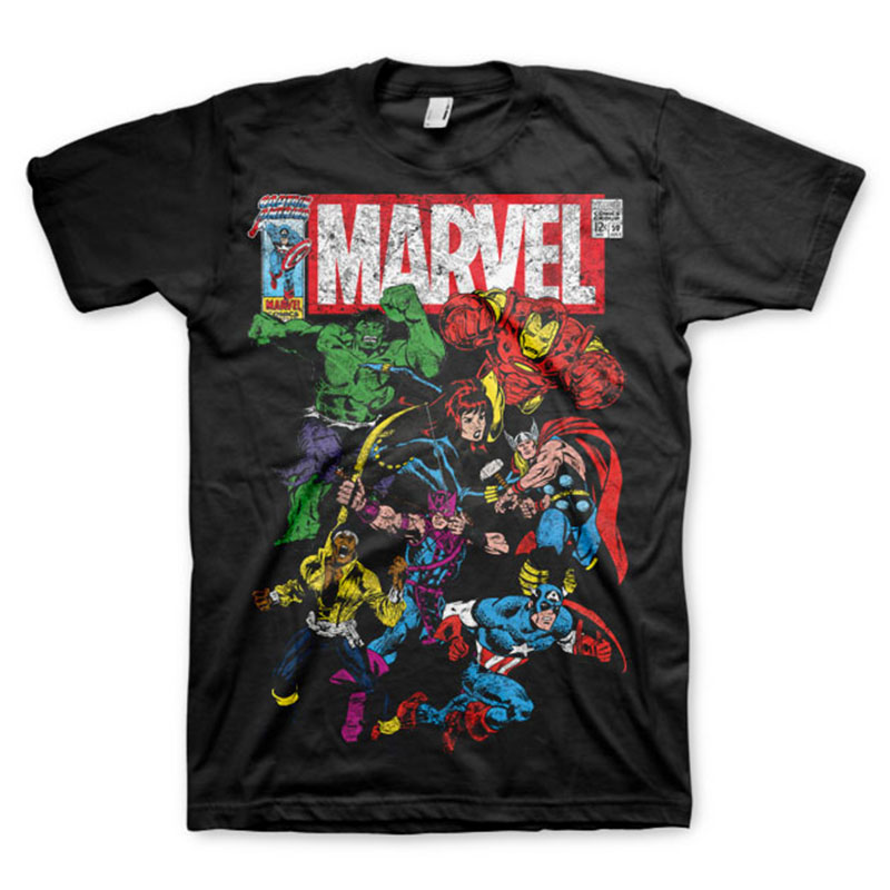 Pánské tričko Marvel Marvel Team-Up