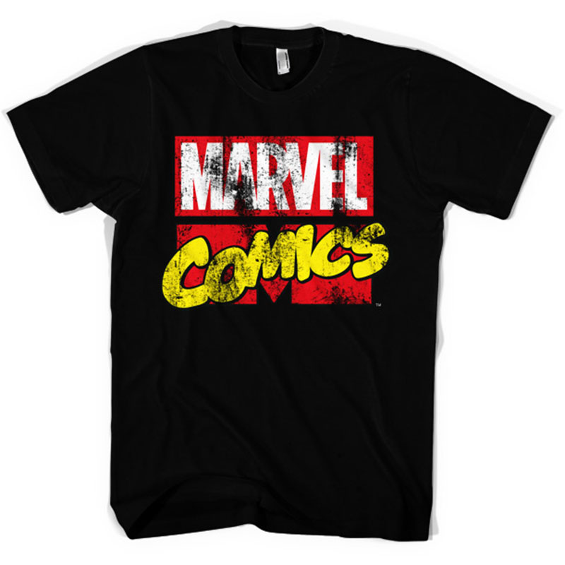 Marvel pánské tričko Comics Retro Logo