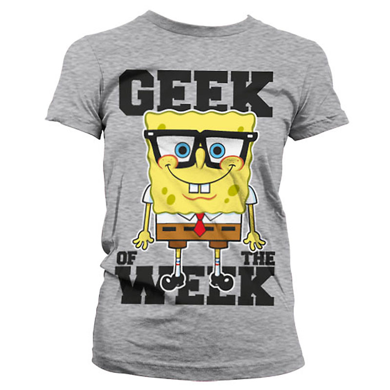 Dámské triko SpongeBob Geek Of The Week