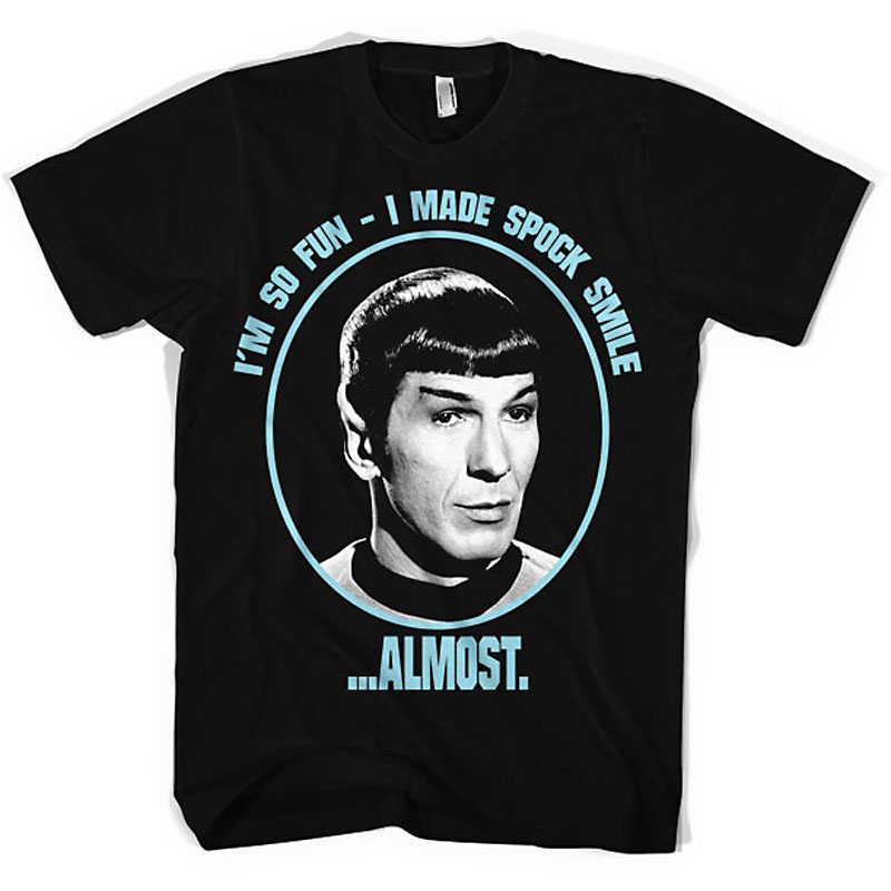 Star Trek pánské tričko I Made Spock Smile