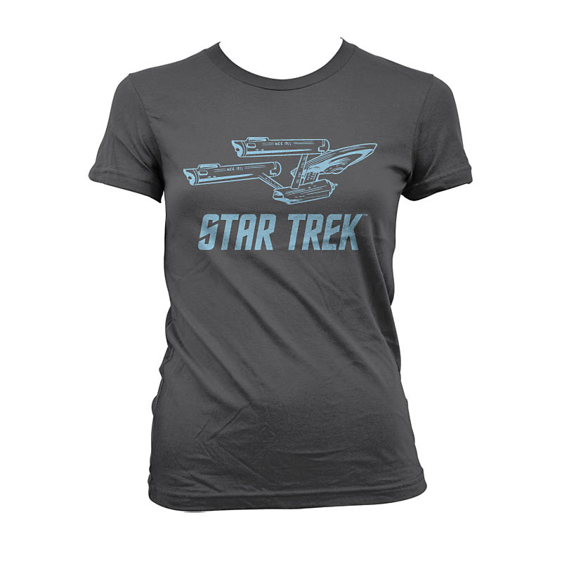 Star Trek dámské tričko Enterprise Ship