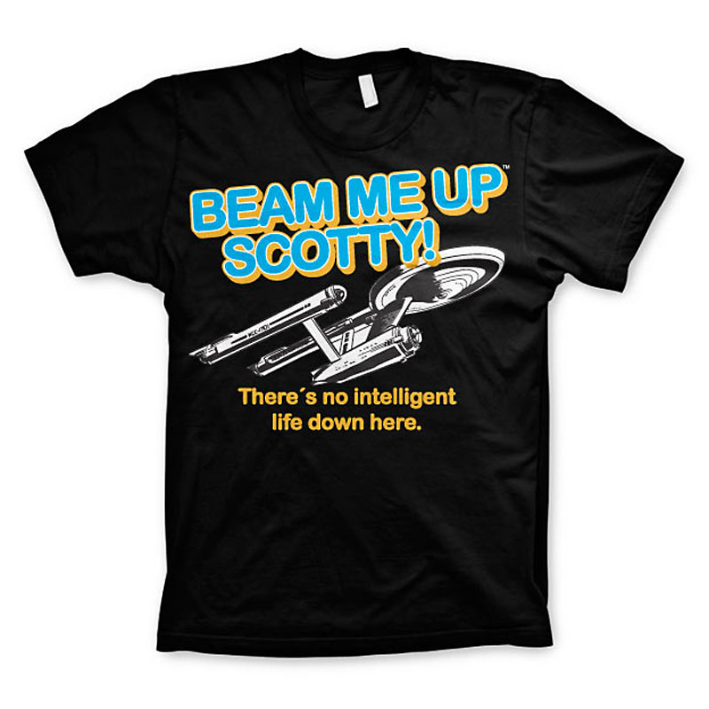 Star Trek pánské tričko Beam Me Up Scotty