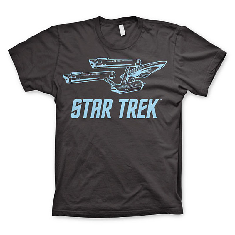 Star Trek pánské tričko Enterprise Ship