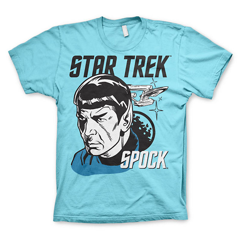 Dámské tričko s potiskem Star Trek a Spock