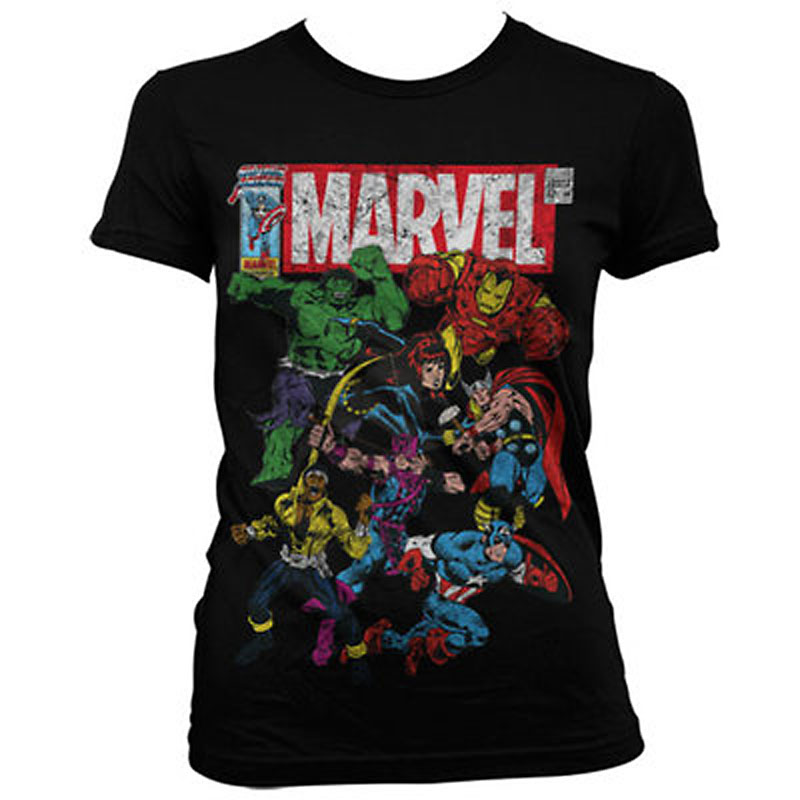 Dámské tričko Marvel Team Up