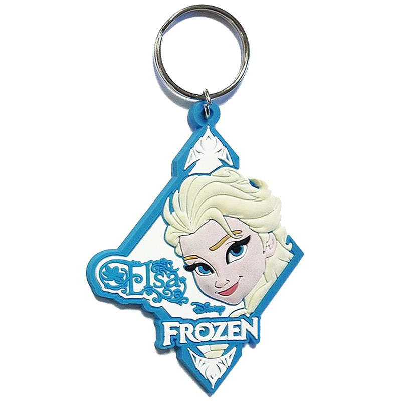Ledové Království gumový přívěšek na klíče Elsa 6 cm