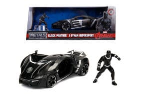Avengers kovový model 1/24 Lykan Hypersport Black Panther