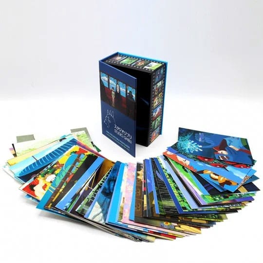 Studio Ghibli Postcards Box 100 Collectible Postcards - Kliknutím na obrázek zavřete