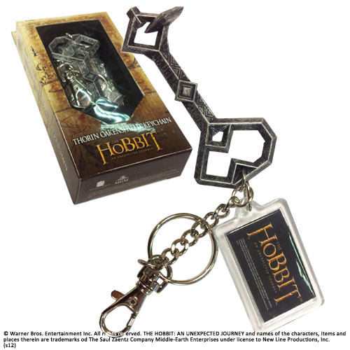 The Hobbit kovový přívěšek na klíče Thorin - Kliknutím na obrázek zavřete